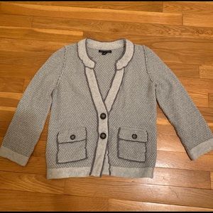 Silver Banana Republic cardigan